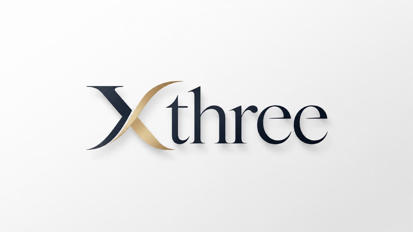 X Three Logo